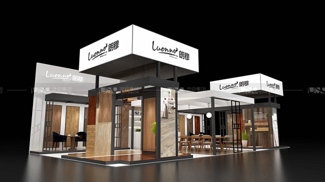 江苏晟宇地板酒店用品展展台设计搭建案例